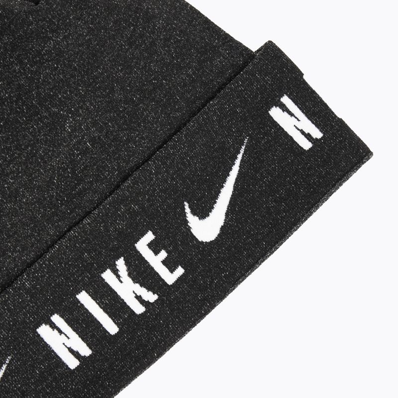 Шапка Nike Dri-Fit Trail Knit Cuffed Beanie black/summit white 3