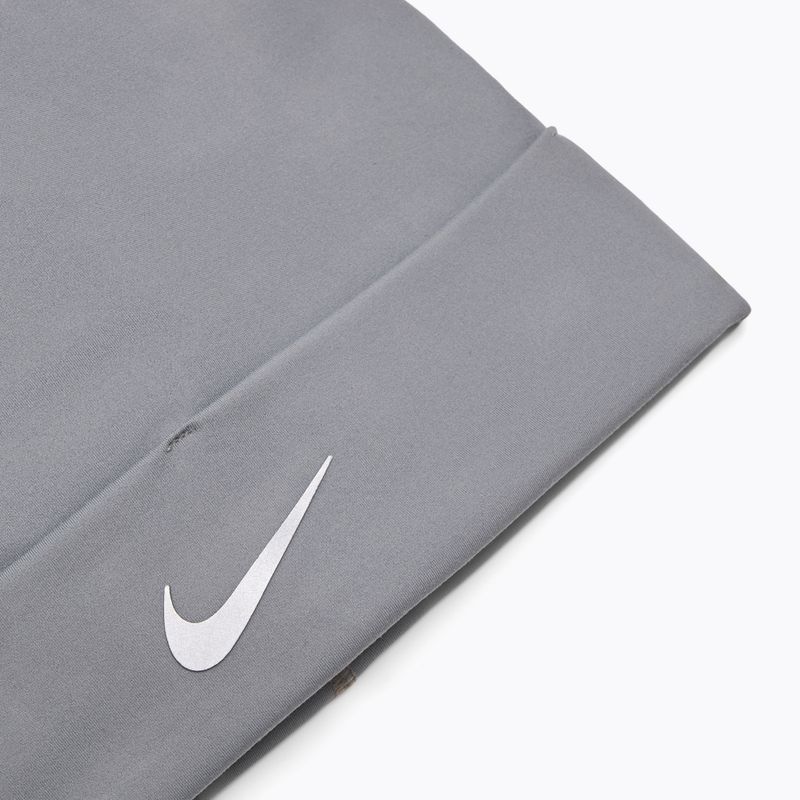 Шапка Nike Dri-Fit Peak Uncuffed Beanie smoke grey/silver 3