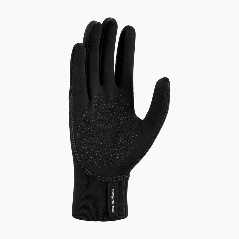 Мъжки ръкавици за бягане Nike Therma-Fit Pacer Sphere Midweight RG black/black/silver 9