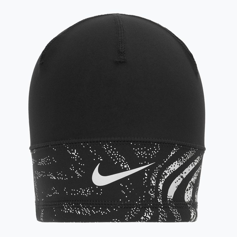 Шапка Nike Dri-Fit Terra Uncuffed Beanie Reflective black/silver
