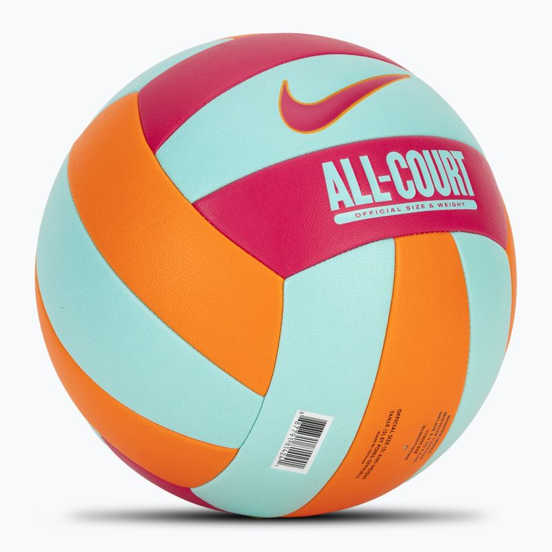Волейболна топка Nike All Court bright ceramic/bleached turq/rush pinkразмер 5 2