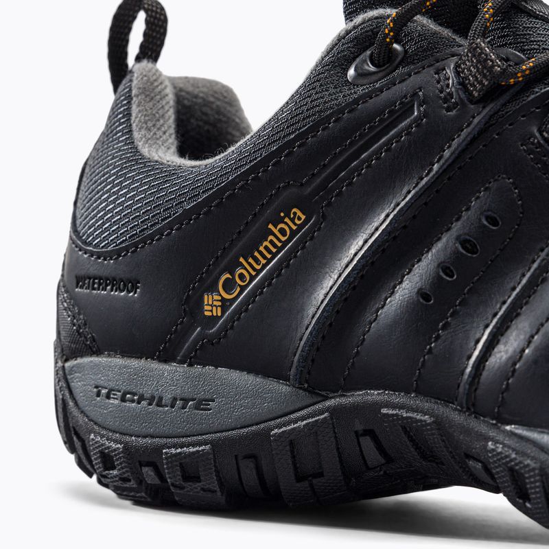 Columbia Woodburn II Waterproof мъжки ботуши за трекинг black/caramel 9
