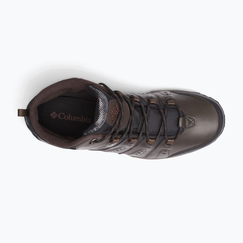 Columbia Woodburn II Chukka WP Omni-Heat мъжки ботуши за трекинг cordovan/garnet red 16