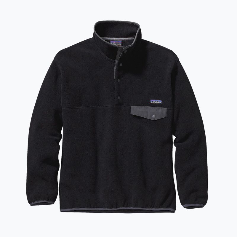 Мъжки поларен суитшърт Synch Snap-T P/O black w/forge grey на Patagonia 7