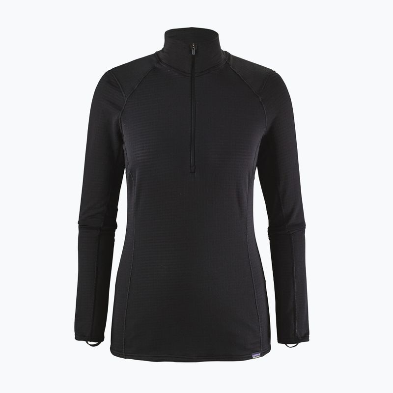 Дамски суитшърт Patagonia Cap Termal Weight Zip Neck black 3