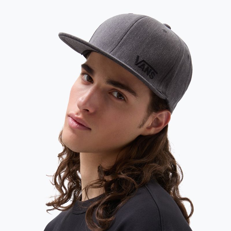 Мъжка шапка Vans Mn Splitz с цвят на въглен heather 3
