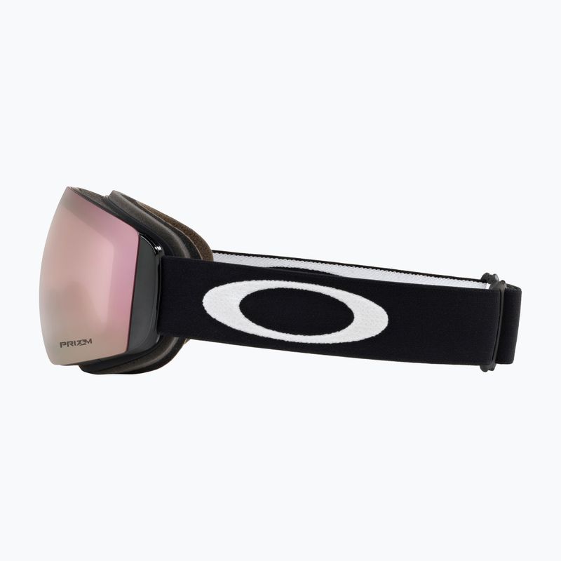 Oakley Flight Deck matte black/prizm snow hi pink ски очила 5