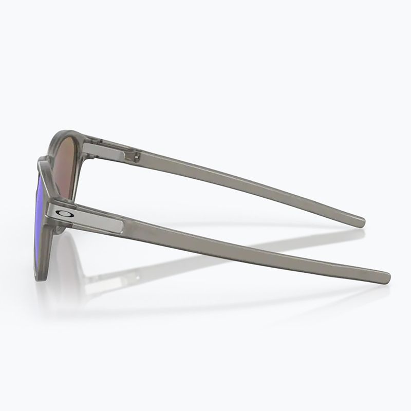 Слънчеви очила Oakley Latch matte grey ink/prizm sapphire polarized 8