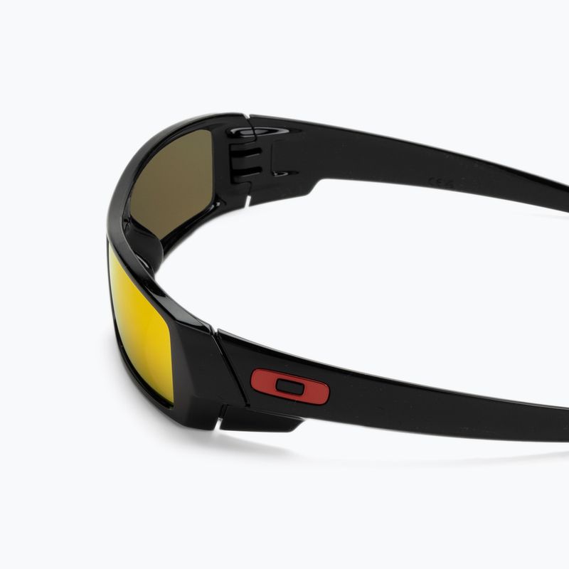 Слънчеви очила Oakley Gascan полирано черно/призмен рубин 4