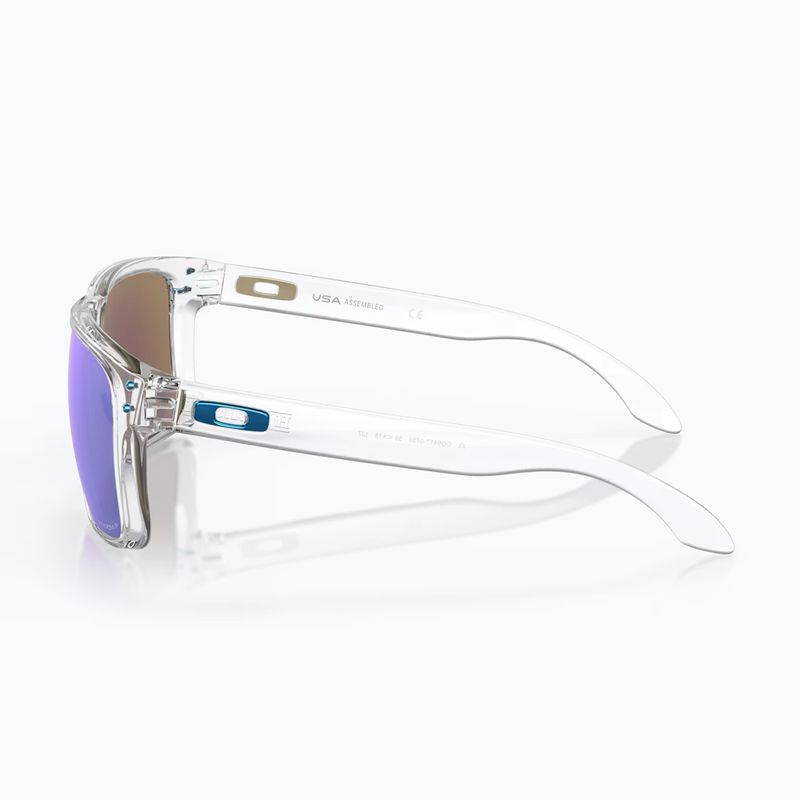 Слънчеви очила Oakley Holbrook XL polished clear/prizm sapphr irid polarized 3