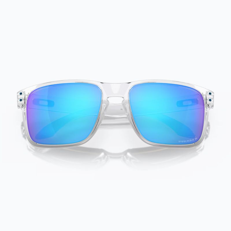 Слънчеви очила Oakley Holbrook XL polished clear/prizm sapphr irid polarized 5