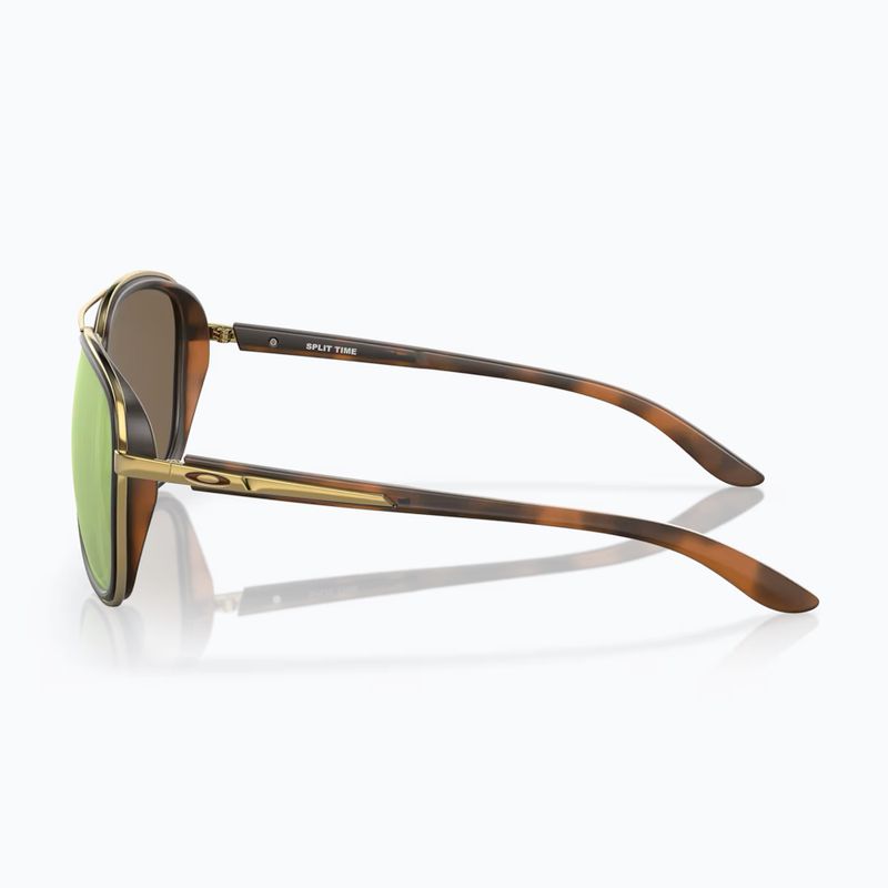 Слънчеви очила Oakley Split Time brown tortoise gold/prizm rose gold polarized 3