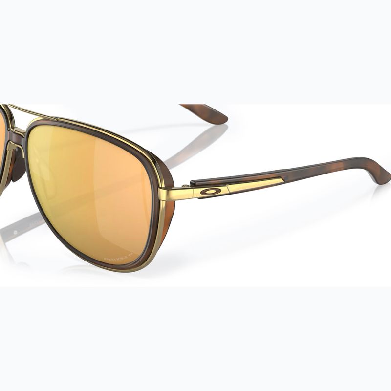 Слънчеви очила Oakley Split Time brown tortoise gold/prizm rose gold polarized 6