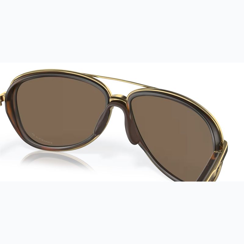 Слънчеви очила Oakley Split Time brown tortoise gold/prizm rose gold polarized 7