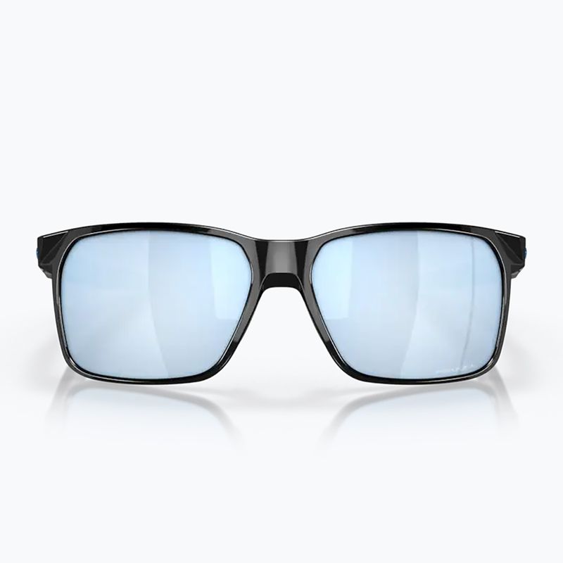 Oakley Portal X слънчеви очила полирано черно/призма дълбока вода поляризирани 7