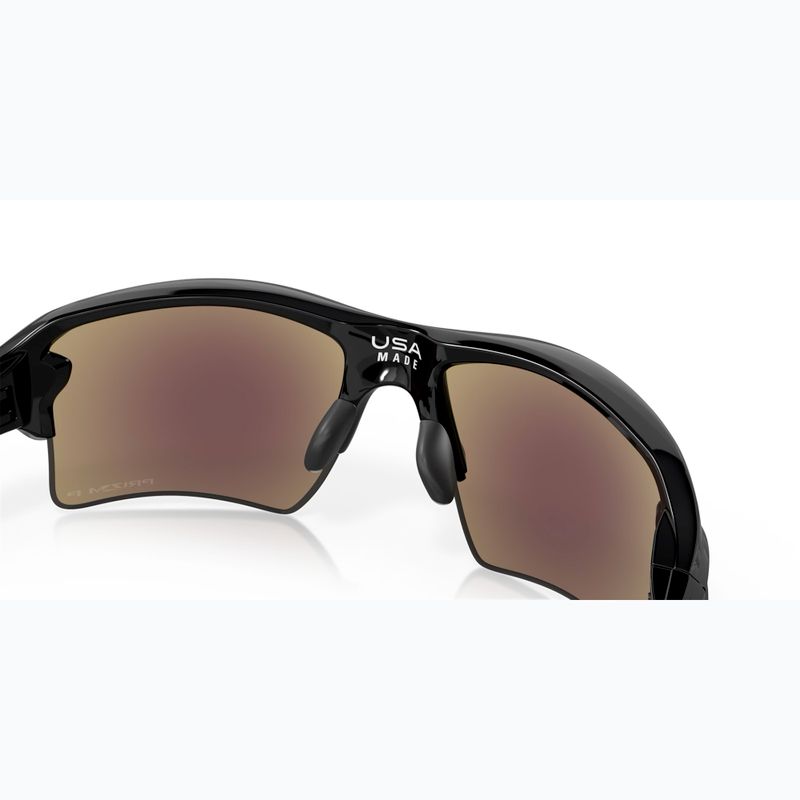 Слънчеви очила Oakley Flak 2.0 XL polished black/prizm sapphr irid fleece 12