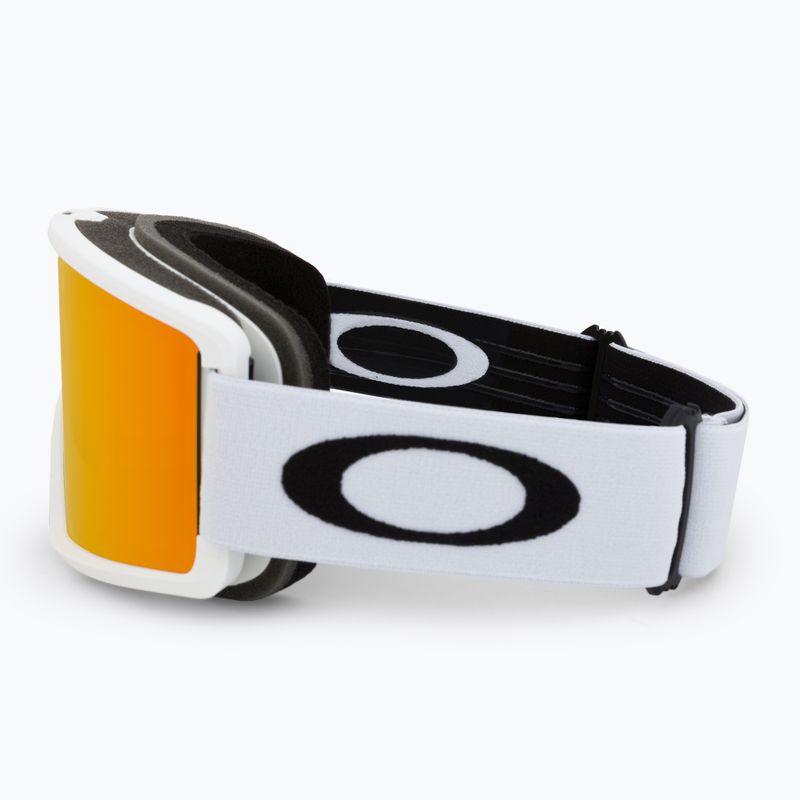Ски очила Oakley Target Line M matte white/fire iridium 4