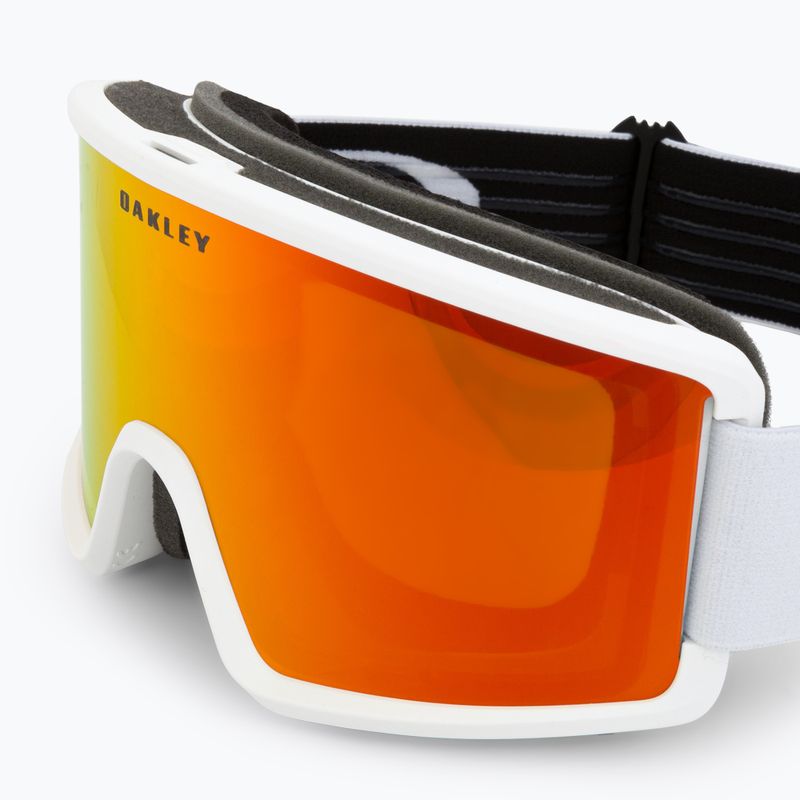 Ски очила Oakley Target Line M matte white/fire iridium 5