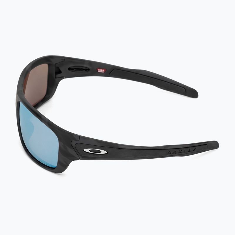 Слънчеви очила Oakley Turbine matte black camo/prizm deep water polarized 4