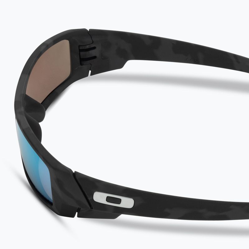 Слънчеви очила Oakley Gascan matte black camo/prizm deep water polarized 4