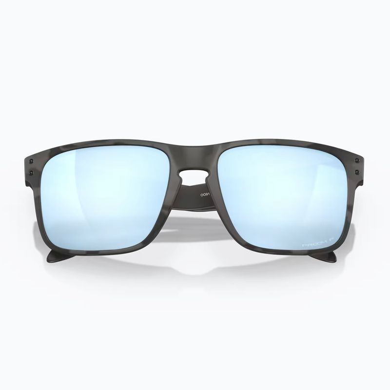Слънчеви очила Oakley Holbrook matte black/prizm deep water polarized 5