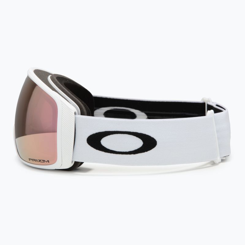 Скиорски очила Oakley Flight Tracker L matte white/prizm rose gold iridium 4