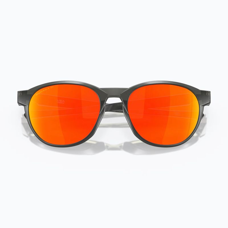 Слънчеви очила Oakley Reedmace matte grey smoke/prizm ruby polarized 5