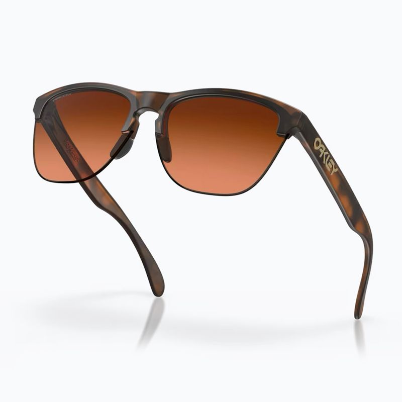 Слънчеви очила Oakley Frogskins Lite matte brown tortoise/prizm brown gradient 4