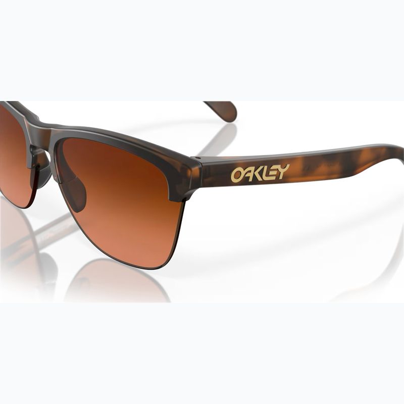 Слънчеви очила Oakley Frogskins Lite matte brown tortoise/prizm brown gradient 6