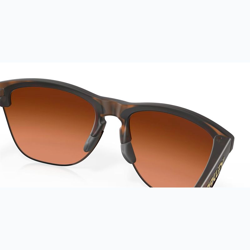 Слънчеви очила Oakley Frogskins Lite matte brown tortoise/prizm brown gradient 7