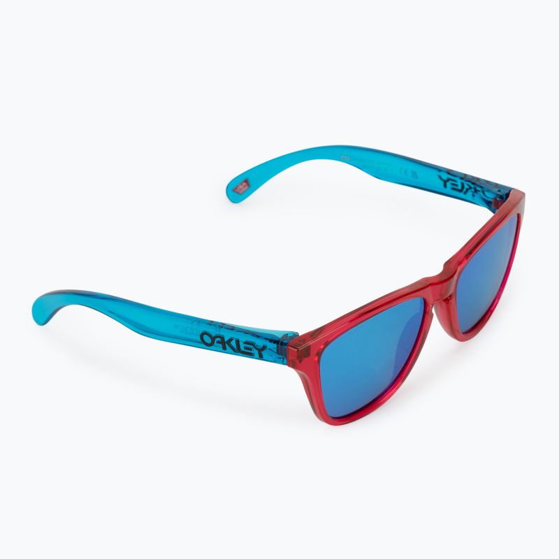 Детски слънчеви очила Oakley Frogskins XXS acid pink/prizm sapphire