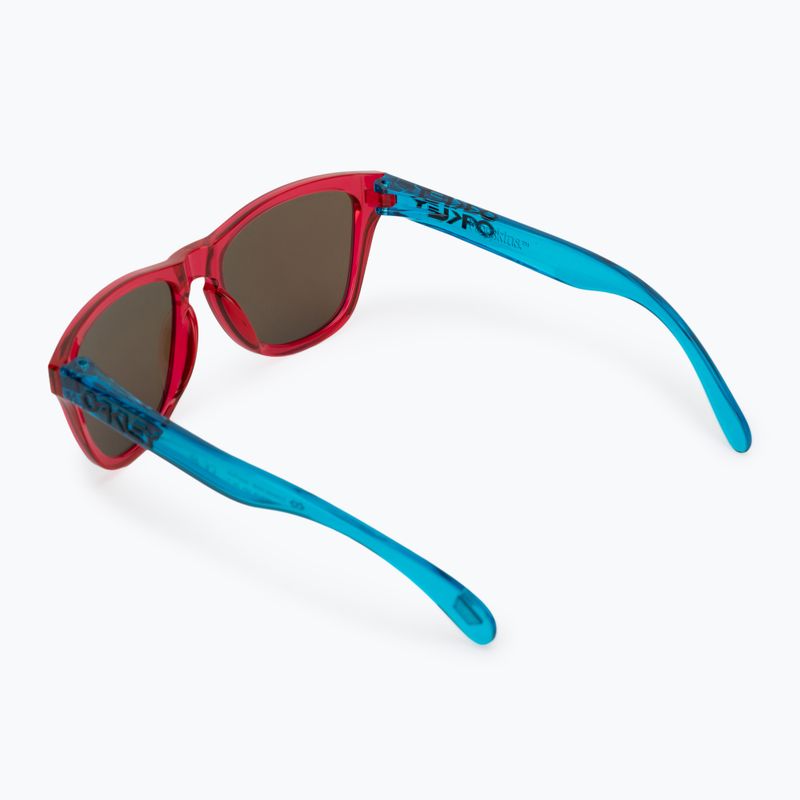 Детски слънчеви очила Oakley Frogskins XXS acid pink/prizm sapphire 2