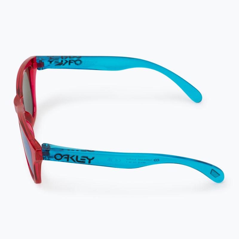 Детски слънчеви очила Oakley Frogskins XXS acid pink/prizm sapphire 4