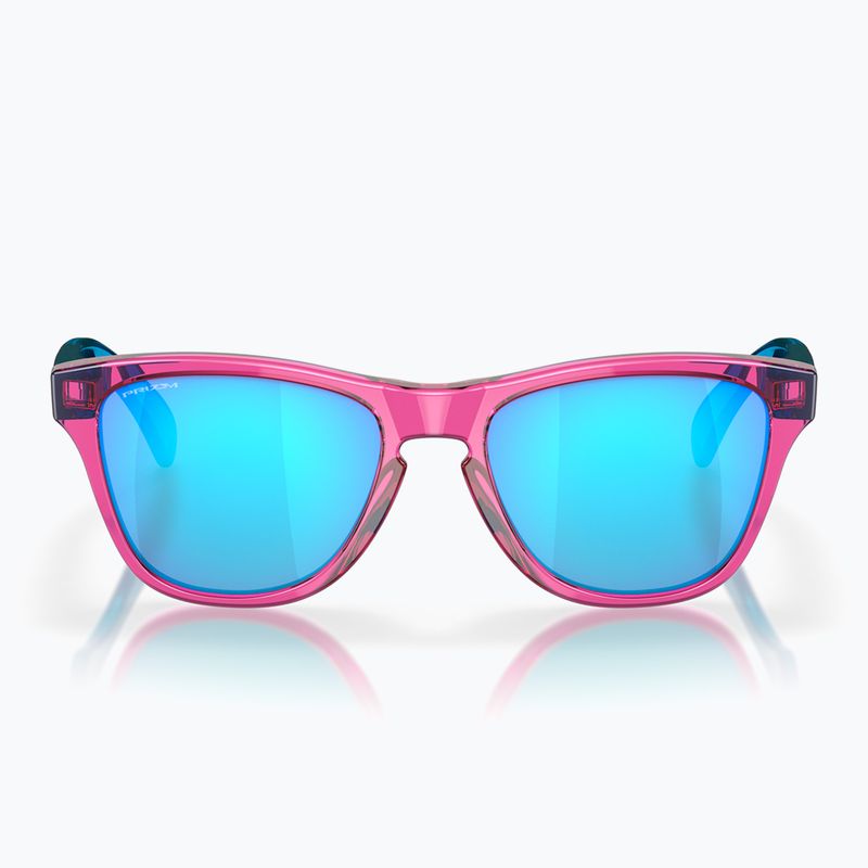 Детски слънчеви очила Oakley Frogskins XXS acid pink/prizm sapphire 2