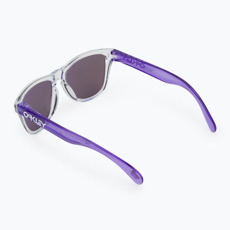 Детски слънчеви очила Oakley Frogskins XXS clear/prizm violet 2