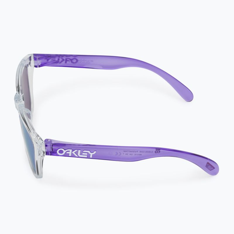 Детски слънчеви очила Oakley Frogskins XXS clear/prizm violet 4