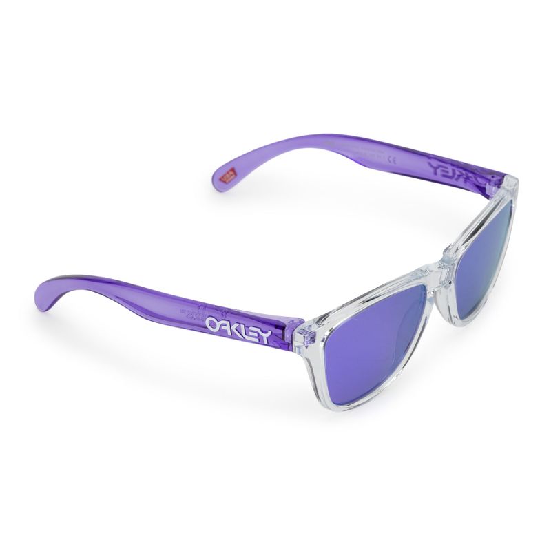 Детски слънчеви очила Oakley Frogskins XXS clear/prizm violet 11