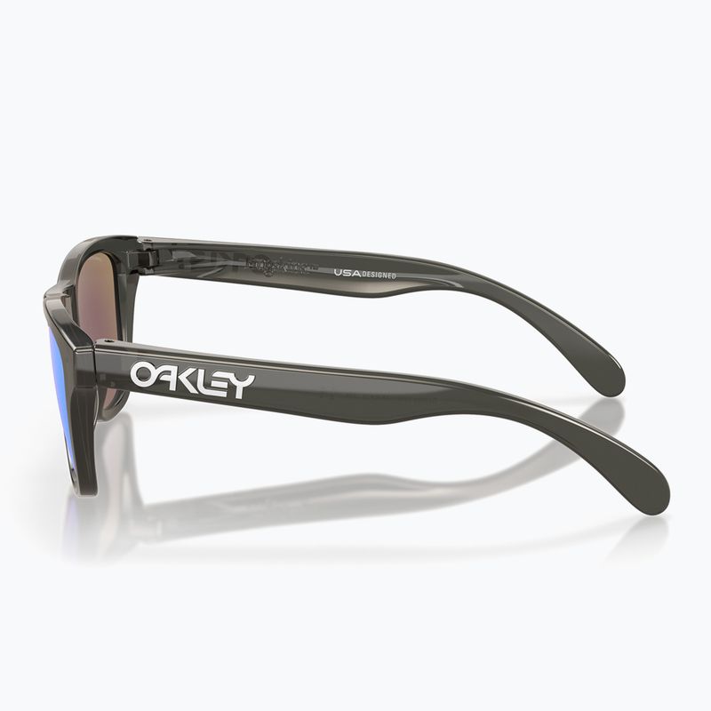 Детски слънчеви очила Oakley Frogskins XXS сив дим/призматичен сапфир 3