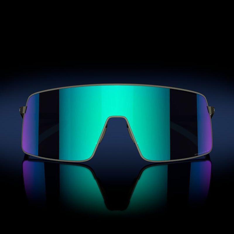 Слънчеви очила Oakley Sutro Ti satin lead/prizm sapphire 7