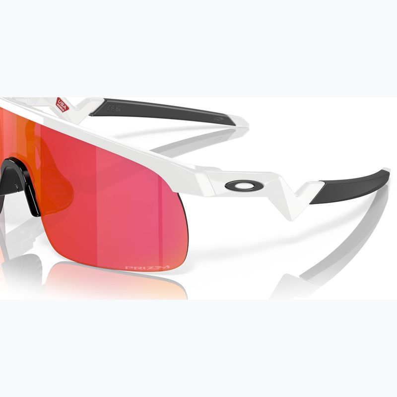 Детски слънчеви очила Oakley Resistor PC Polished White/Prizm Field 6