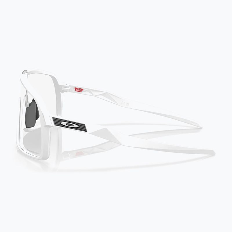 Очила за колоездене Oakley Sutro матово бяло/прозрачно към черно 0OO9406 8