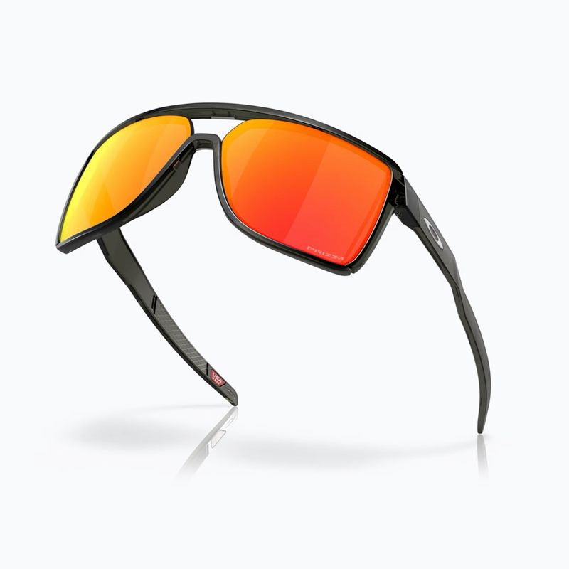 Слънчеви очила Oakley Castel matte grey smoke/prizm ruby 4