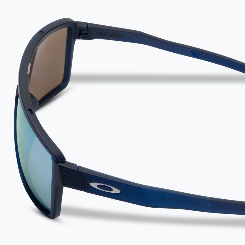 Oakley Castel матово транс синьо/призма дълбока вода поляризирани очила за туризъм 4