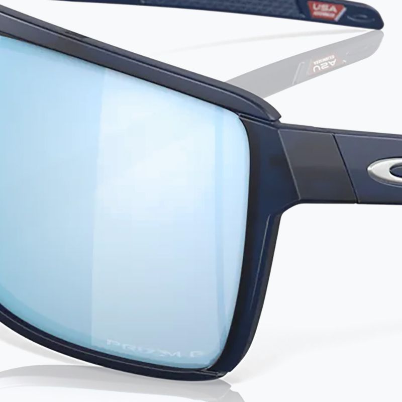 Oakley Castel матово транс синьо/призма дълбока вода поляризирани очила за туризъм 11