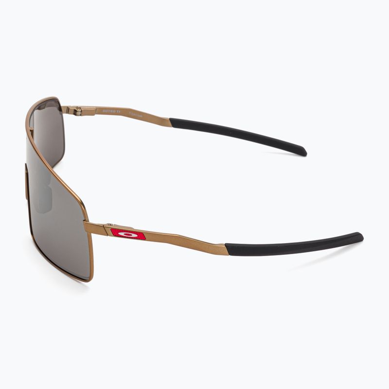 Слънчеви очила Oakley Sutro Ti матово злато/призмено черно 4
