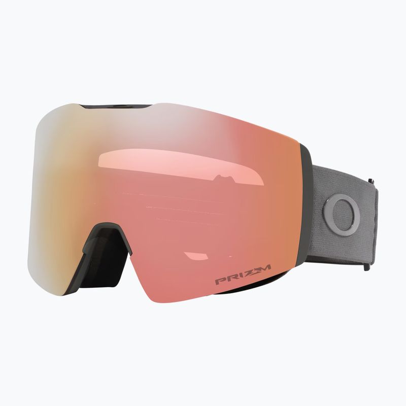 Скиорски очила Oakley Fall Line L matte forged iron/prizm rose gold iridium