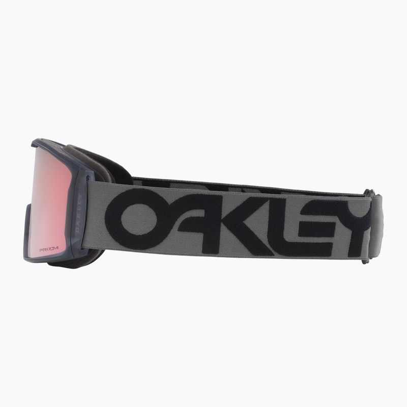 Скиорски очила Oakley Line Miner L matte b1b forged iron/prizm rose gold iridium 4
