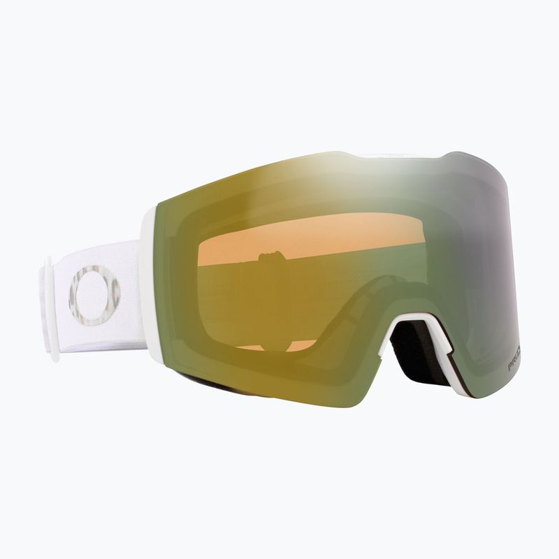 Ски очила Oakley Fall Line M white leopard/prizm sage gold iridium