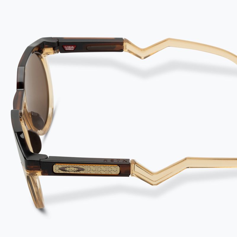 Слънчеви очила Oakley Hstn тъмно кехлибар/светло къри 4