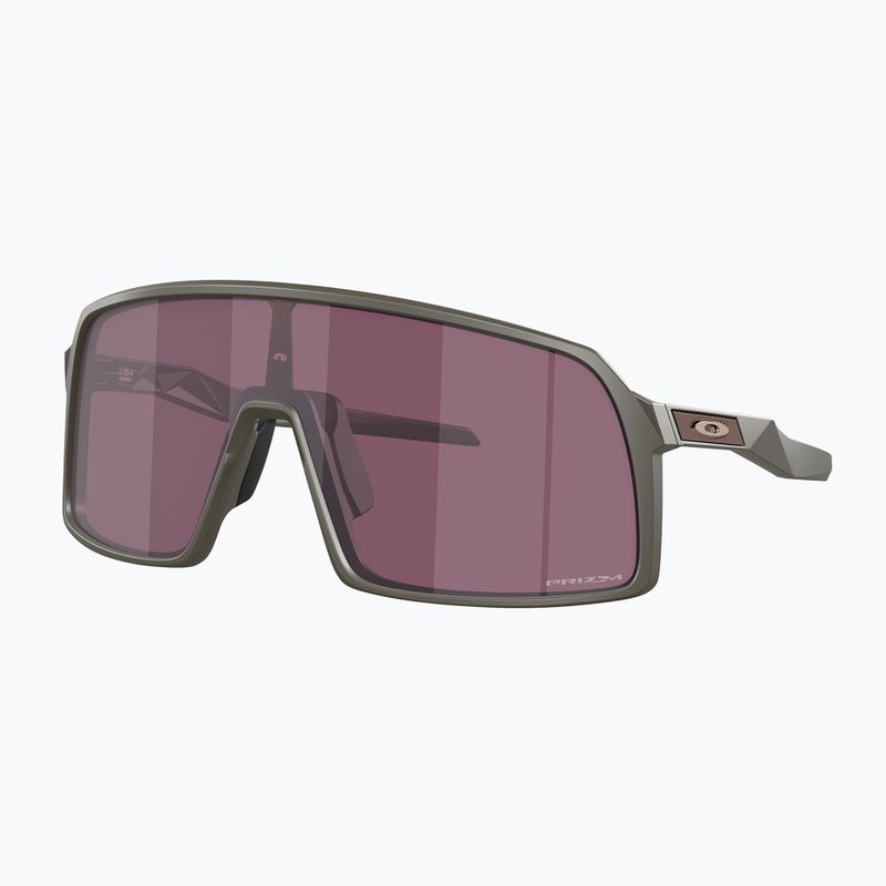 Слънчеви очила Oakley Sutro матова маслина/призма пътно черно 5